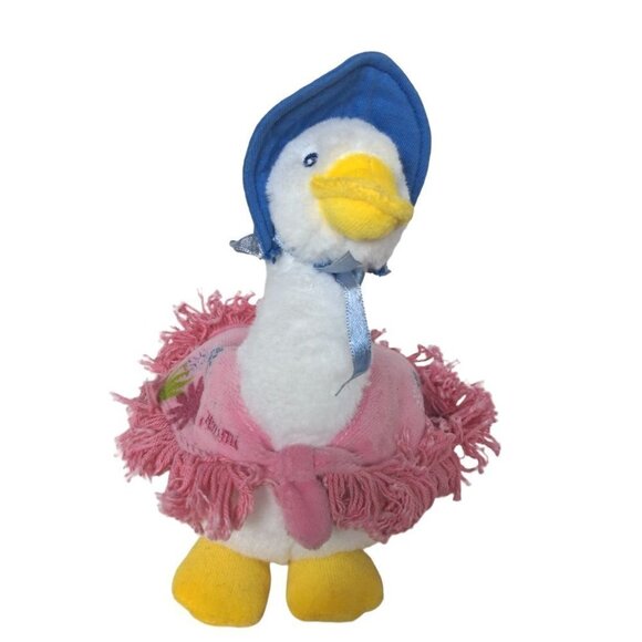 Peter Rabbit Beatrix Potter Jemima Puddleduck Plush Stuffed Animal 2008 7" - Picture 2 of 7